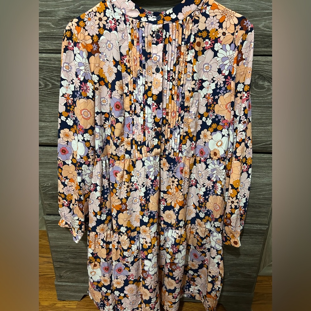 Floral Midi Dress - Multicolor